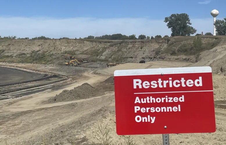 Construction closes lake shoreline